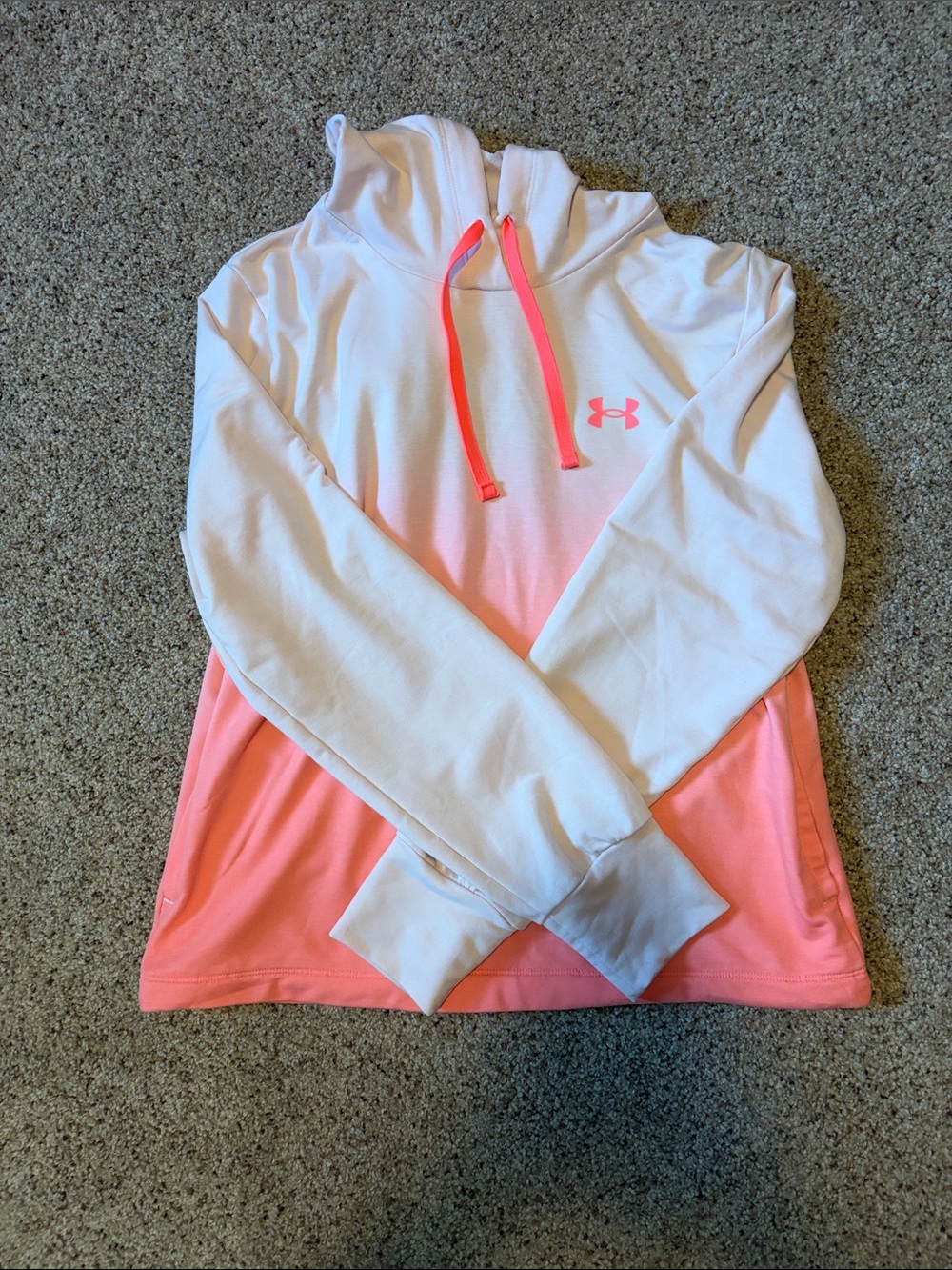 Pink Under Armour sweatshirt